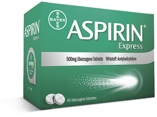 Aspirin Express 500 mg coated tablets