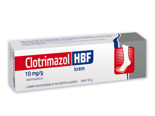 Clotrimazole HBF 10 mg / g cream 50 g