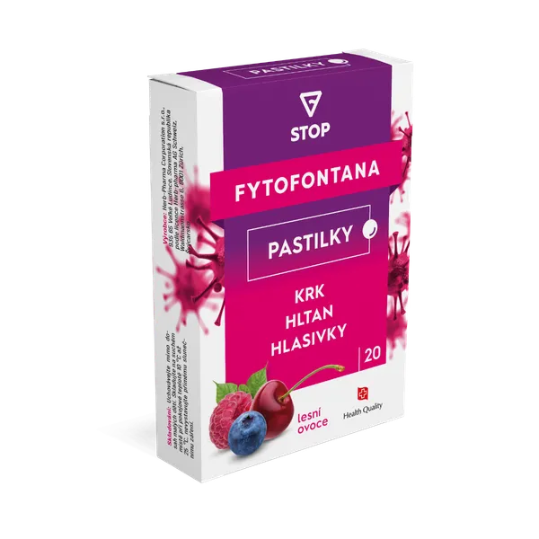 Fytofontana STOP forest fruit pastilles 20 pcs