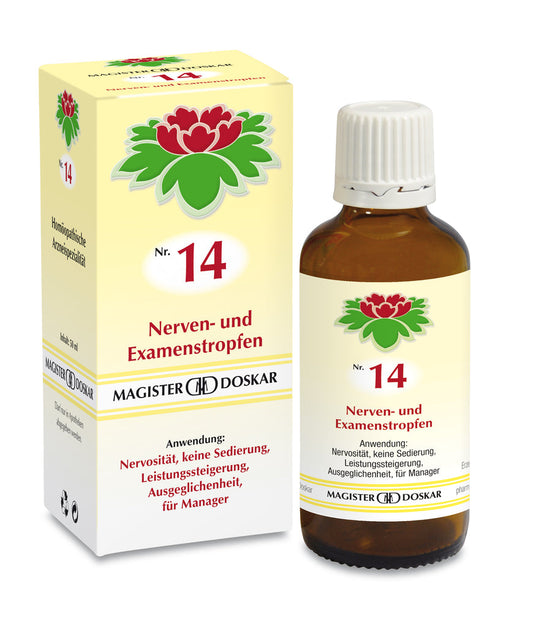 Magister Doskar No. 14 nerve and exam drops 50 ml