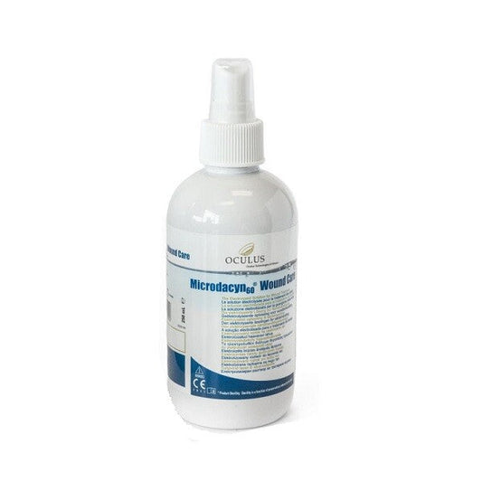 RINSE SUPER-OXIDIZED MICRODACYN 60 WOUND CARE SOLUTION SPRAY 250 ml