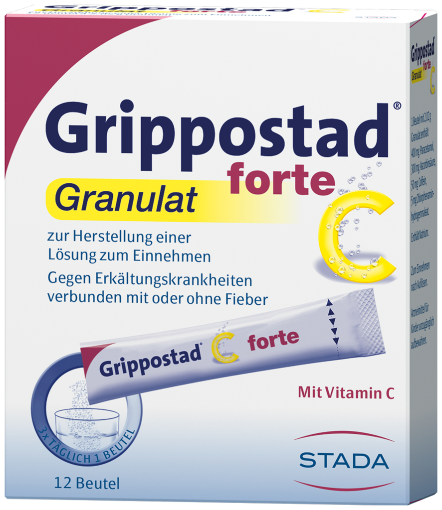 Grippostad C forte granules 12 sachets