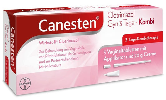 Canesten Clotrimazole Gyn 3-day set