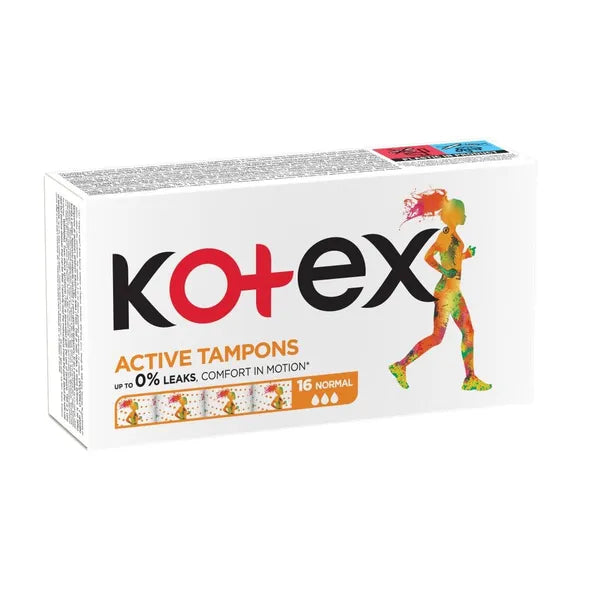 Kotex Active Normal tampons 5 packs x 16 pcs