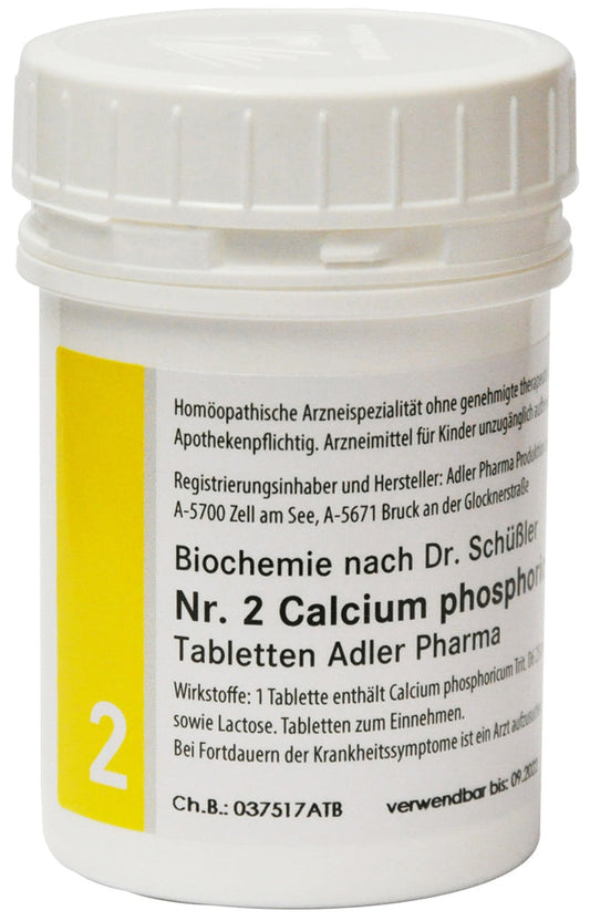 Adler Schuessler Salt No.2 Calcium phosphoricum D6, 100 Chewable Tablets