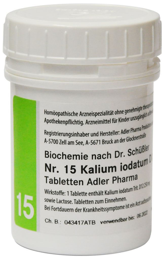 Schuessler Salt No. 15 | Potassium iodate D12 - 500 g