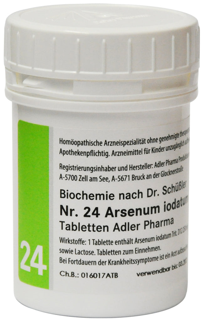 Adler Schuessler Salt No.24 Arsenum iodatum D12, 250 g