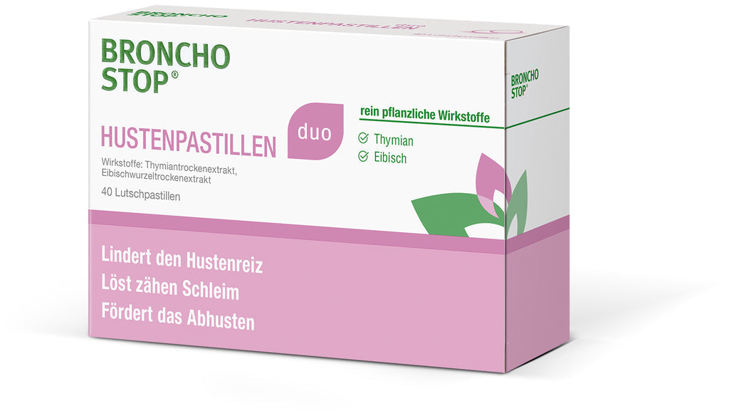 Bronchostop cough DUO 40 lozenges