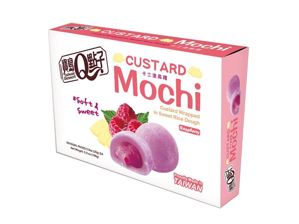 MOCHI CUSTARD RASPBERRY 168 g