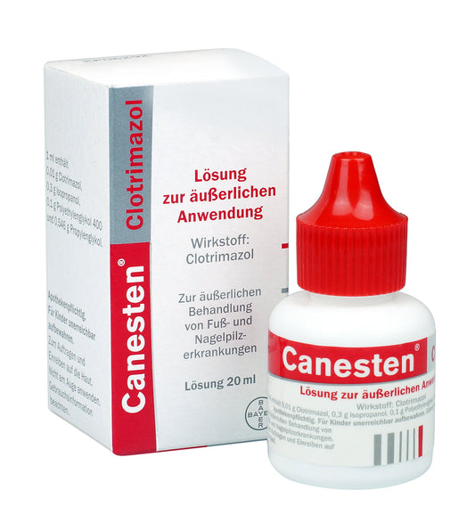 Canesten clotrimazole solution 20 ml