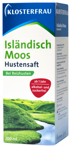 Klosterfrau Array Icelandic Moss Cough Syrup 200 ml