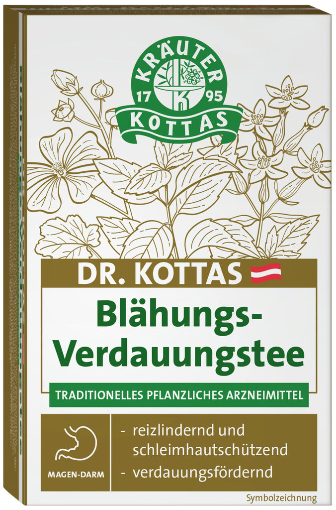 Dr. Kottas flatulence digestion tea 20 teabags