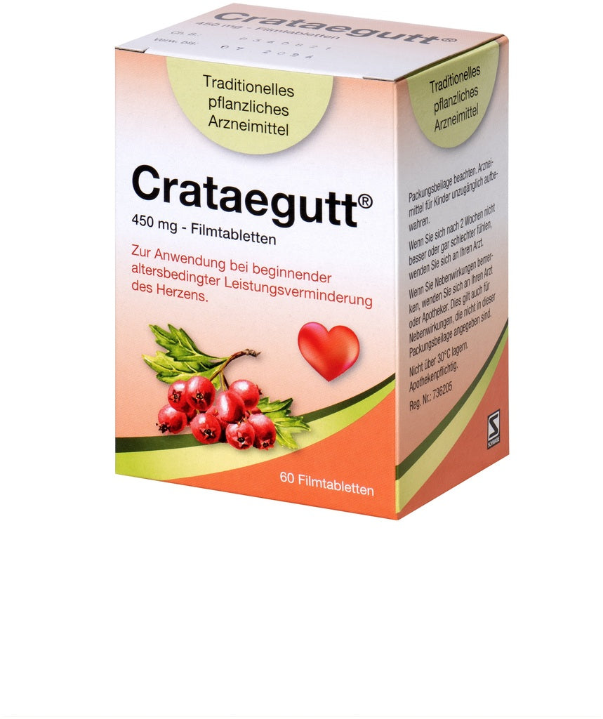 Austroplant Crataegutt 450mg 60 tablets