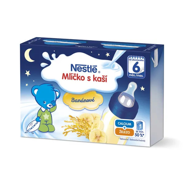 Nestlé Milk with mashed Bananas 2x200 ml