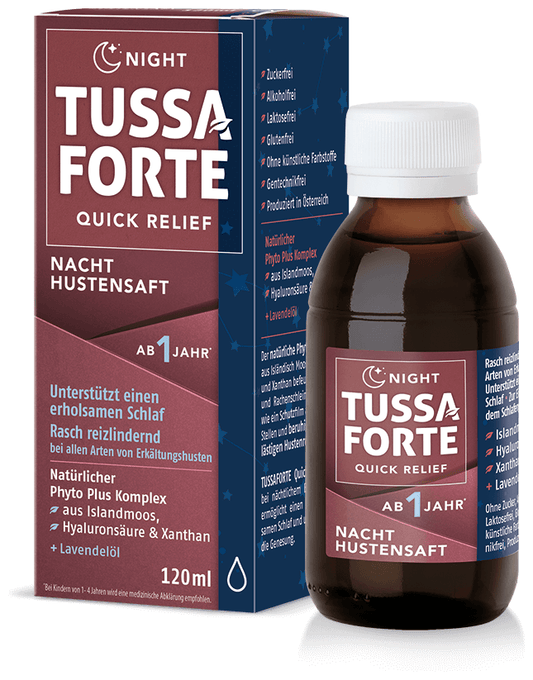 Erwo Pharma Tussaforte Quick Relief Night 120 ml