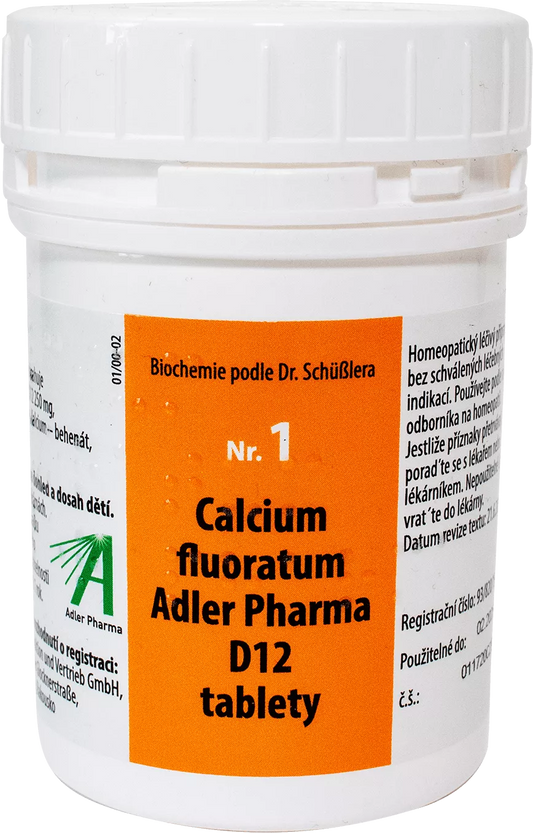 Adler Pharma Nr.1 Calcium fluoratum D12 400 tablets