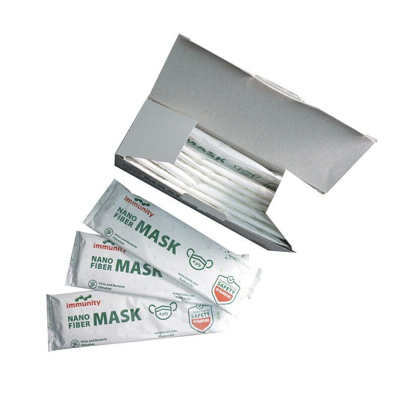 NANO FIBER MASK with rubber bands 10pcs