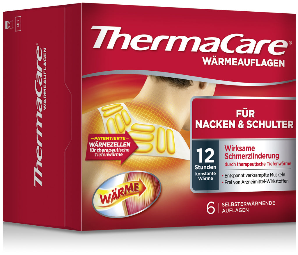 ThermaCare neck, shoulder and arm wraps heat packs