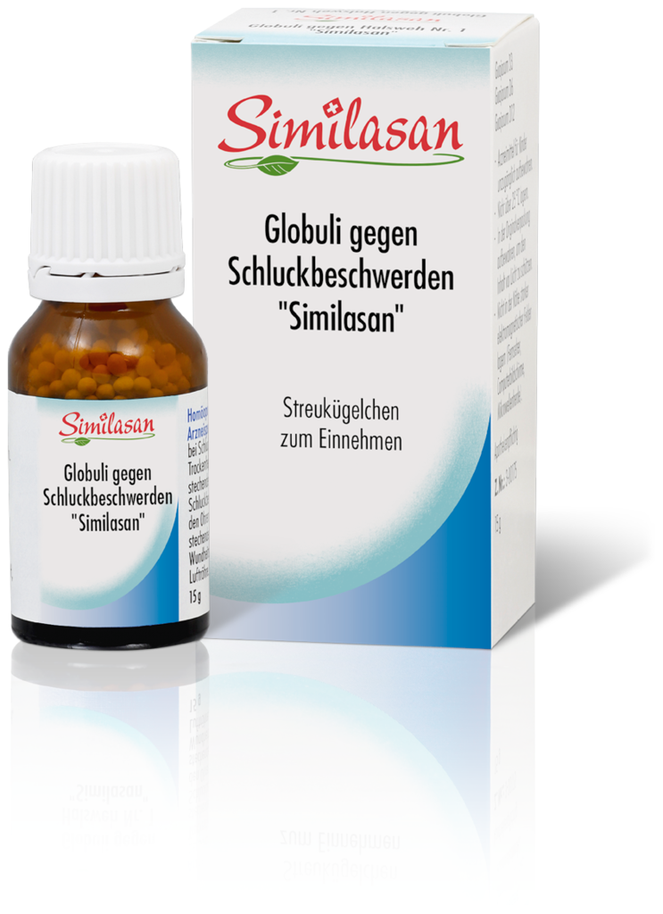 Similasan for difficulty swallowing globules 15g