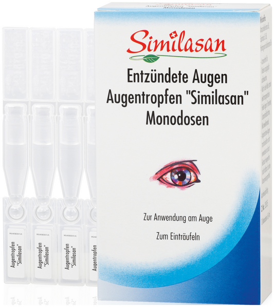 Similasan eye drops inflamed eyes 10 mono doses