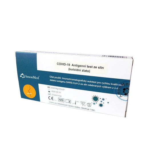 AmonMed Covid-19 antigen test from saliva 1 pc