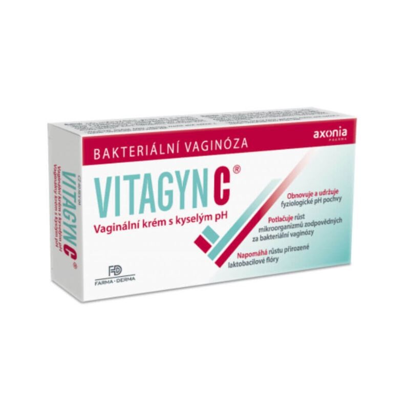 VITAgyn C vaginal cream with acidic pH of 30 g