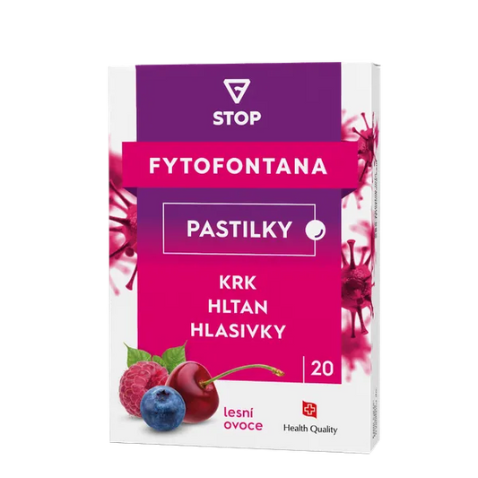 Fytofontana STOP forest fruit pastilles 20 pcs