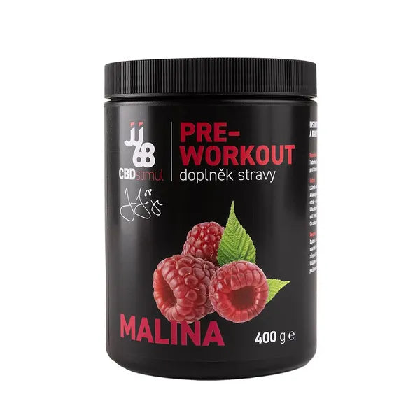 JJ68 Performance Pre-workout instant drink Raspberry 400 g