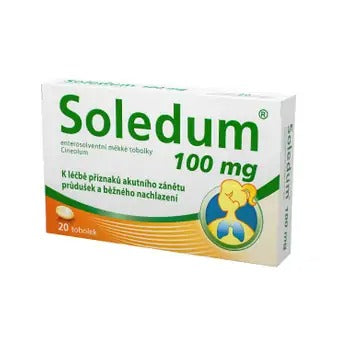 Soledum 100 mg 20 capsules