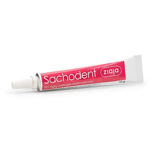 Sachodent 87.1 mg oral gel 10 g