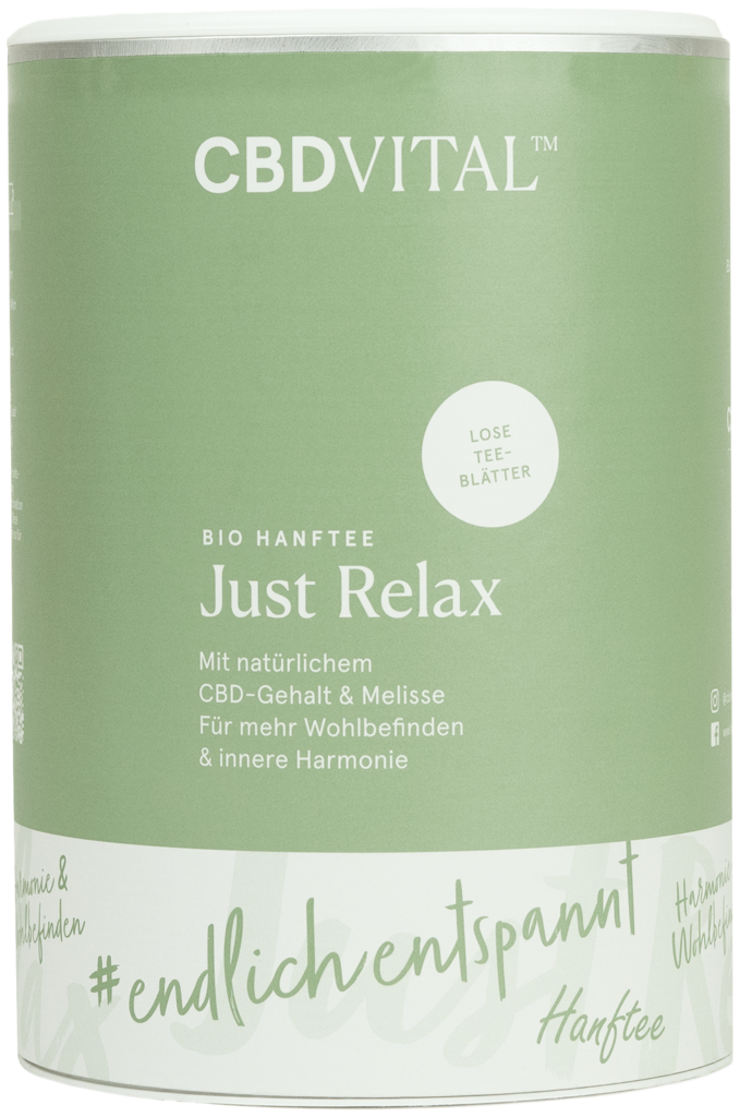 CBDVital CBD Hemp 1.5% Organic Leaf Tea Just Relax