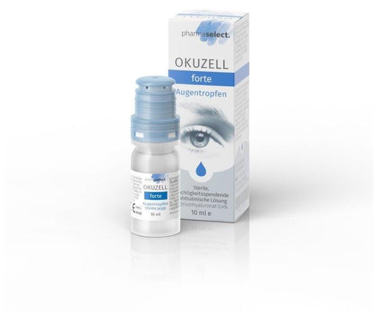 Okuzell forte eye drops 10 ml