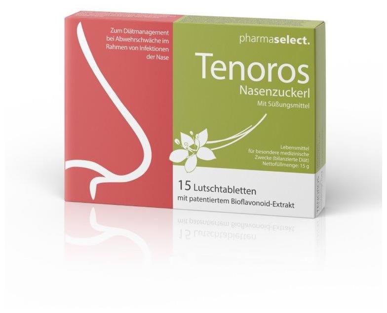 Tenoros lozenges - 15 pieces