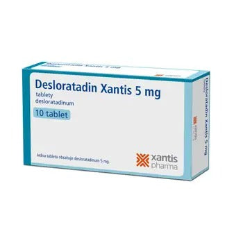 Desloratadin Xantis 5 mg 10 tablet