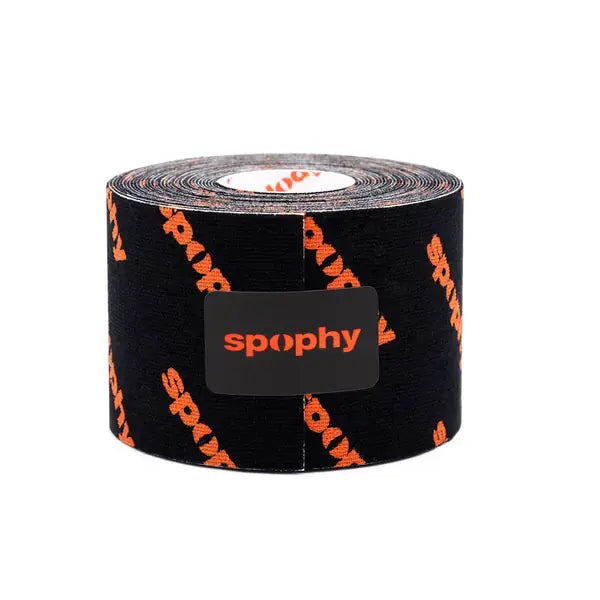 Spophy Kinesiology Tape 5 cm x 5 m tape black