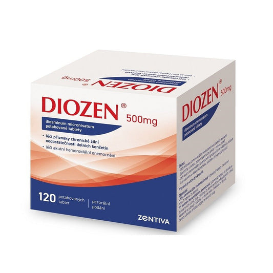 Zentiva DIOZEN 500mg 120 tablets