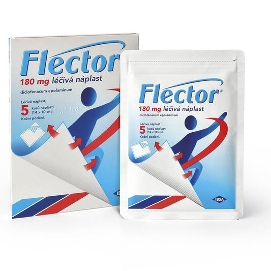 Flector Tissugel Transdermal patch 180mg - 5 pcs