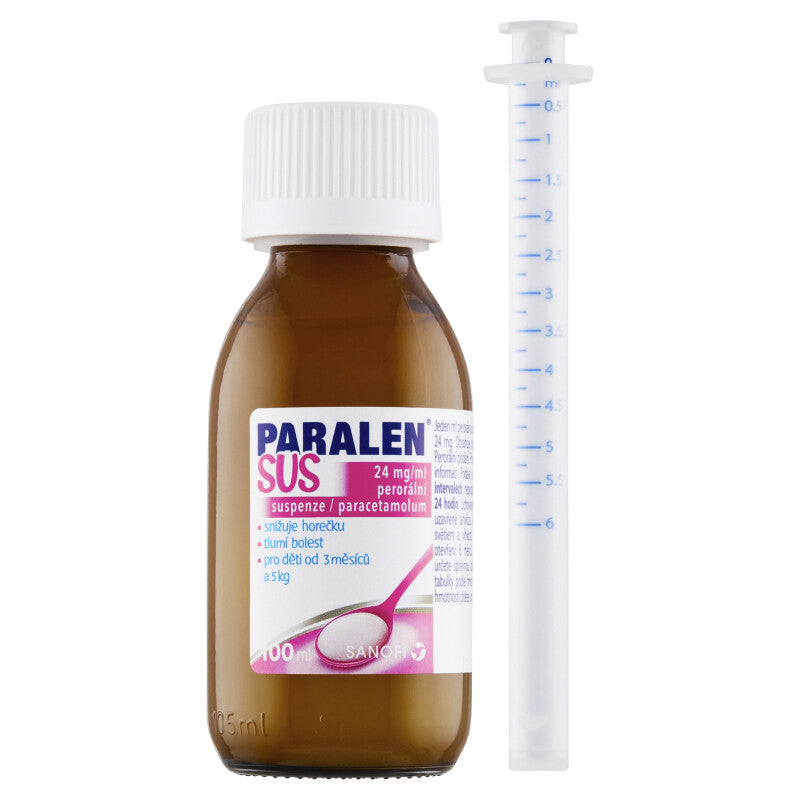 PARALEN SUS 24 mg/ml oral suspension 100 ml