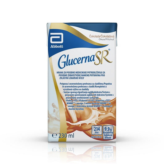 GLUCERNA SR CHOCOLATE FLAVOR oral solution 230 ml