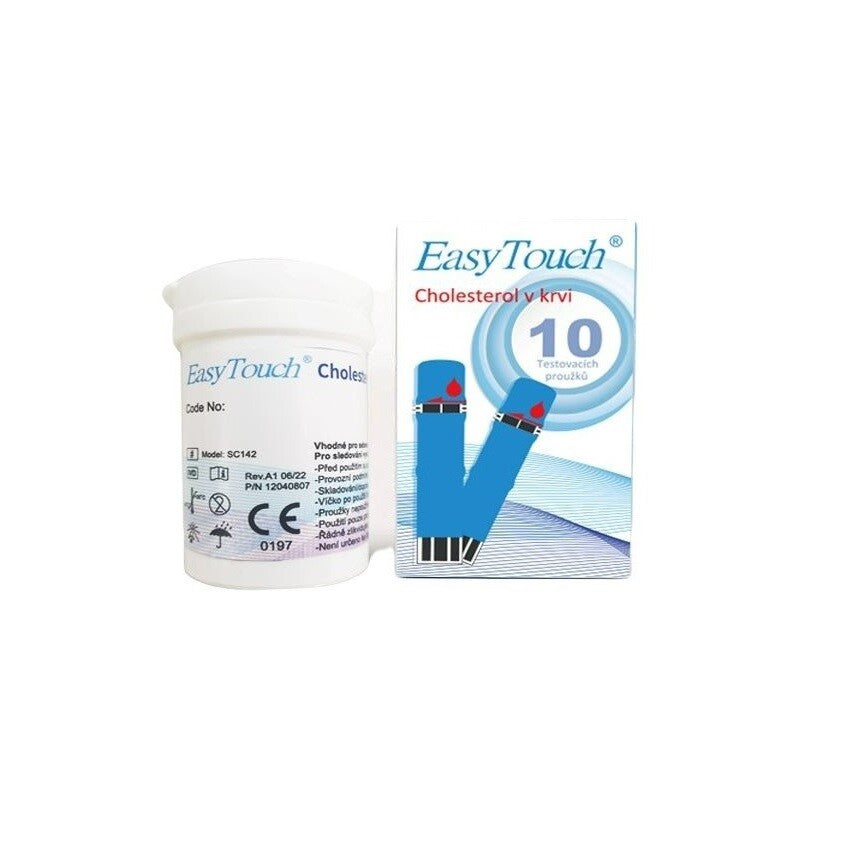 EASY TOUCH cholesterol strips 10 pcs