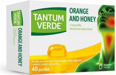 TANTUM VERDE ORANGE AND HONEY 3MG - 40 lozenges