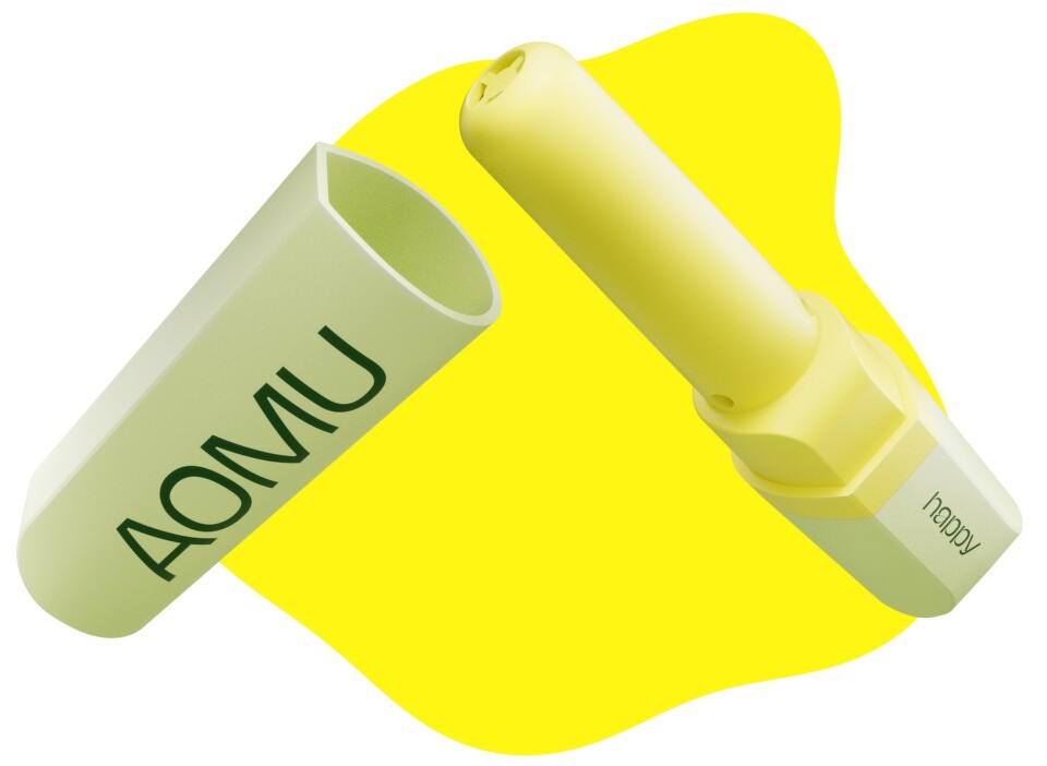 AOMU inhalation stick with essential oils - Happy