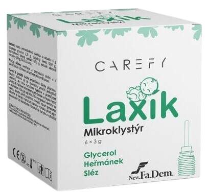 CAREFY Laxik Laxative micro enema for children 6x3g