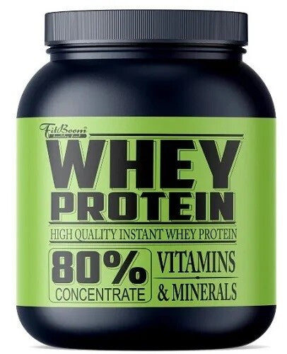 FitBoom Whey Protein 80% Concentrate 2250 g pistachio flavor