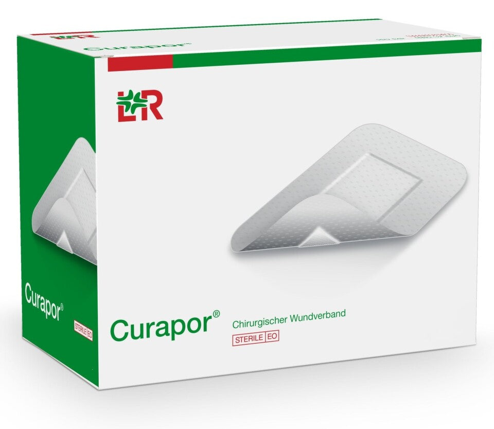 Curapor Surgical Wound Dressing with cushion 25 x 10cm 50 pcs