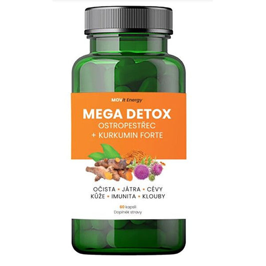 MOVit Mega Detox Milk Thistle + Curcumin FORTE, 60 capsules