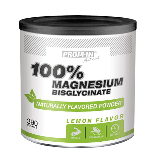 Prom-IN 100% Magnesium Bisglycinate 390 g - lemon