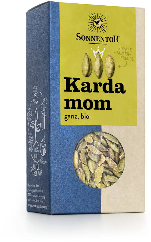 Sonnentor whole cardamom spices 40g