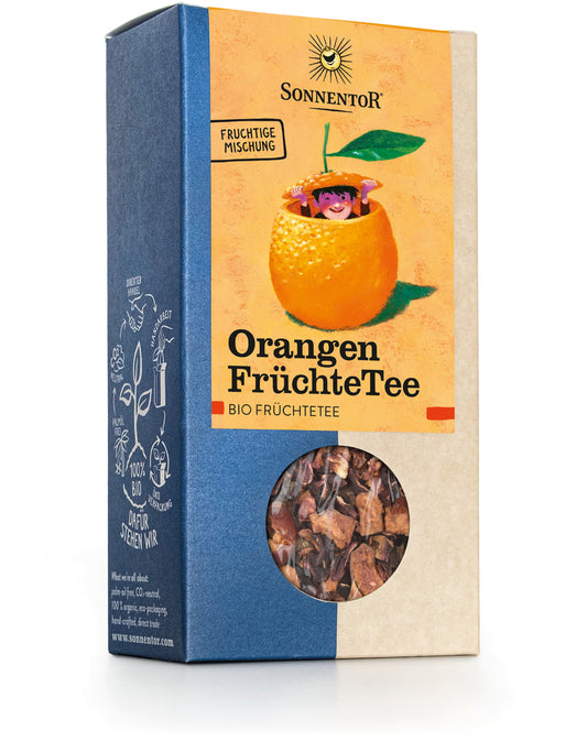 Sonnentor orange fruit tea loose 100g