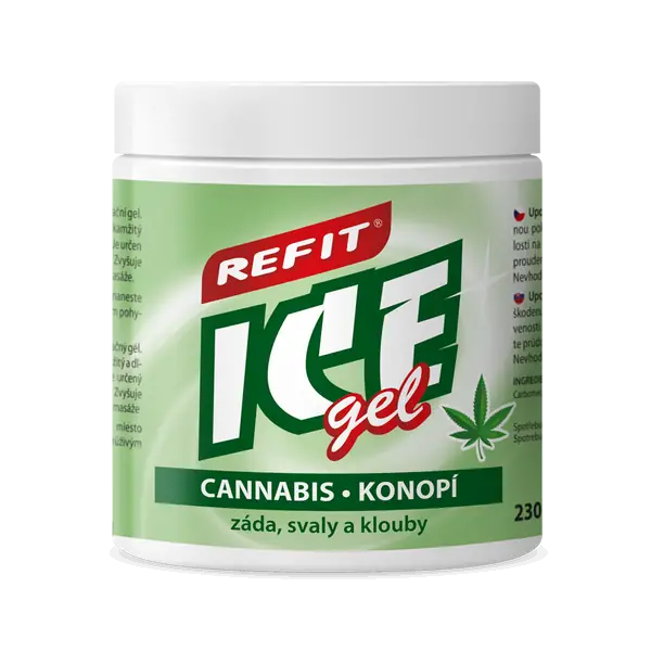 Refit Ice Massage Gel with Cannabis 230 ml